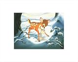 Bambi's Winter Trail by Walt Disney,14 in. x 11.1 in.