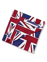 2 Pack Pure Cotton Union Jack Handkerchiefs