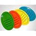 Taco Plate Set of 4 Green/blue/orange/yellow