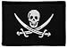 Jolly Roger Calico Jack Rackham Flag Embroidered Patch Pirate Skull Swords Iron-On Em...