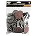 IIT 82043 Roll Lock Style 240 Grit Sanding Disc, 50-Piece