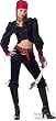 Teen Gothic Pirate Costume (Teen 3-5)