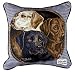 Labrador Retriever Dogs Decorative Tapestry Toss Pillow