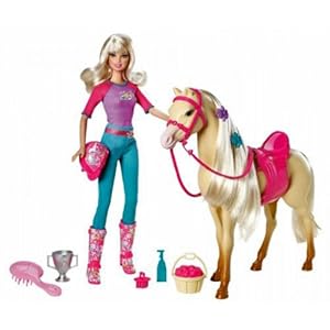 Barbie Doll and Tawny Horse Playset Barbie Doll and Tawny Horse Playset