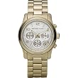 Michael Kors Watches Michael Kors Ladies Gold Runway with Mother of Pearl Dial
