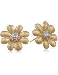 Sterling Silver Flower Stud Earrings