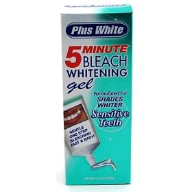 Plus + White Toothpaste 5 Minute Speed Whitening Gel 89 ml