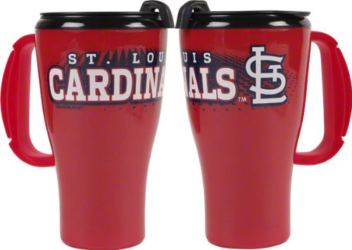 St. Louis Cardinals 16 oz Plastic Roadster Travel Mug