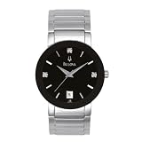 Bulova Mens Stainless Steel Watch #96D18 by Bulova