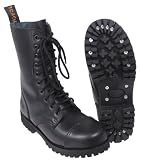 Produkt-Bild: Stiefel, 10-Loch "Pure Trash", schwarz, Stahlkappe, Schrauben