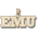 Eastern Michigan University EMU 3/8 Pendant (14kt)