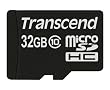 Transcend microSDHCカード 32GB Class10 変換アダプタ無し 永久保証 TS32GUSDC10