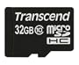 Transcend microSDHC�J�[�h 32GB Class10 �ϊ��A�_�v�^���� (�������ۏ�) TS32GUSDC10