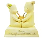 HeartString Teddies - In Love Musical Figurine