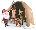 Rudolph the Red Nosed Reindeer Family PVC Figurine Set