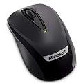 Microsoft - Wireless Mobile Mouse 3000 - Souris sans fil - Optique - Nano-r�cepteur - Noir