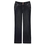 Girls' Freestyle Wide Leg Jeans - Dark