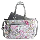 100% Authentic Coach Bandana Graffiti Grey/Multicolor Diaper Bag