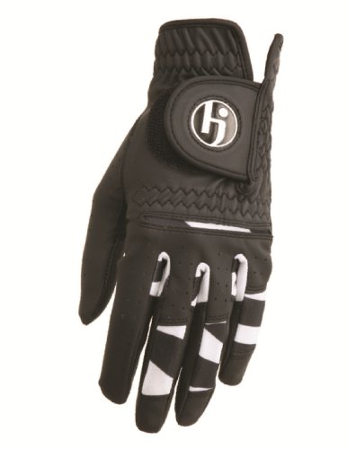 HJ Glove Women's Black Animal Gripper Golf Glove