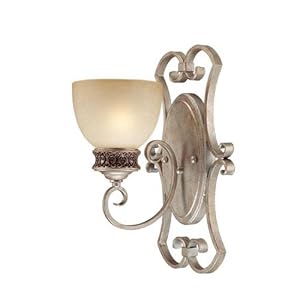Eva Wall Sconce in Moonlight Silver