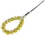 Amazon：携帯　シトリン携帯ストラップ A-S30169 24865