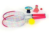 The Toy Company 463010 - SUN & FUN Mini Badminton-Set, sortiert