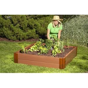 Raised Garden Kit 4ft x 4 ft x 12in by 