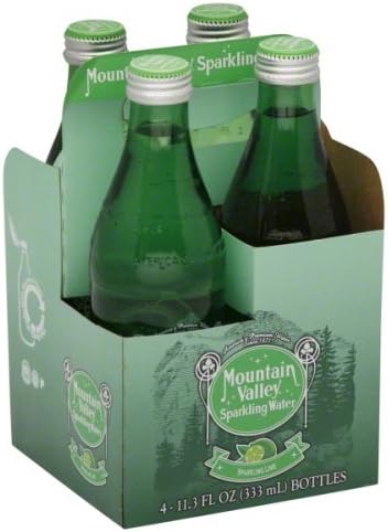 Mountain Valley Water Sprkl 4Pk Lime Esse 45.2 Fo