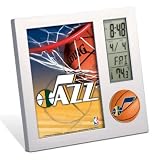 Utah Jazz Official Logo 4"x6" Desk Alarm Clock Frame