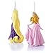 Hallmark Disney Rapunzel and Aurora Christmas Ornaments, Set of 2