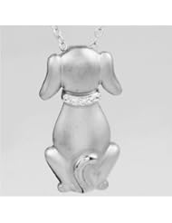 Dia-dem Sterling Silver Diamond Pendant (0.025cttw, Color IJ, Clarity I3)