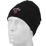 NBA Miami Heat Basic Cuffless Knit Beanie, One Size