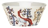 iittala Taika 20-Ounce Bowl, White with Design