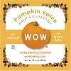 WOW Baking SEASONAL FLAVOR- Pumpkin Spice Cookies, 12 oz tub