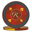100 Grand Royale Ceramic Chips - Red