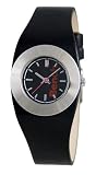 Bench Ladies Black Sunray Dial Watch With Black Strap