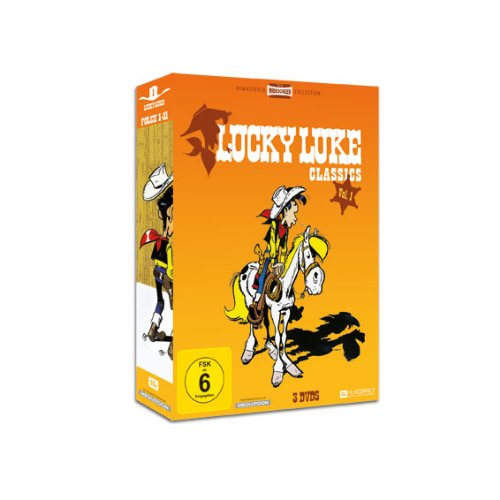 Lucky Luke Classics Vol. 1 - Remastered Widescreen Collection [3 DVD Box]
