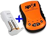 Spot GPS Personal Tracker/ Satellite Messenger +Sony NiMh Batteries & Charger