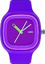 Alessi Unisex Kaj Purple Polyurethane Strap Watch #AL10015