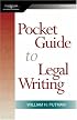 The Pocket Guide to Legal Writing