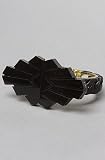 Melody Ehsani The Forget M.E. Not Art Deco Cuff in Black,Jewelry for Women