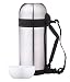 42oz/1.2L Vacuum Bottle Double Wall Thermos Insulated Stainless Steel Water Flask BPA Free with Extra Wide Mouth Design