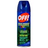 6 Cans of Off Deep Woods Sportsmen Insect Repellent Unscented 8 Hours Maximum Protection, 230g,8oz 6 Cans of Off Deep Woods Sportsmen Insect Repellent Unscented 8 Hours Maximum Protection, 230g,8oz