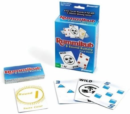 Rummikub 8 Round Rummy Card Game (Pack of 2) [Misc.]