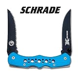 Schrade SCHDLB Xtimer Double Ended Blue