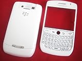 White Full Cover Door Housung Case Fascia Plate with Keypad for BlackBerry  ....