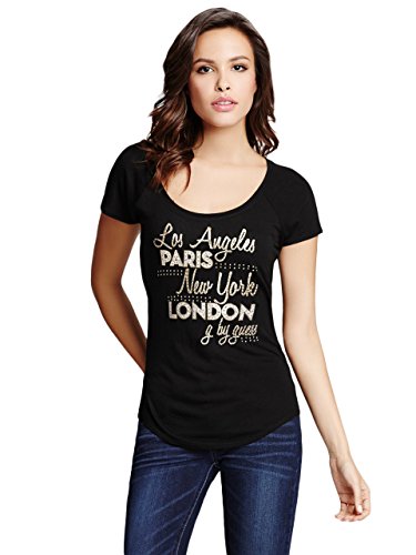 G by GUESS Women's Cicely Graphic City Tee