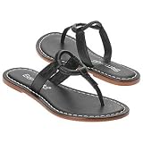 Bernardo Women's Matrix Flat Sandal,Black,6 M US