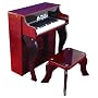 Schoenhut Elite Spinet with Bench- Mahogany/ Black