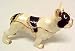 Jeweled French Bulldog Trinket Box Crystals Bull Dog